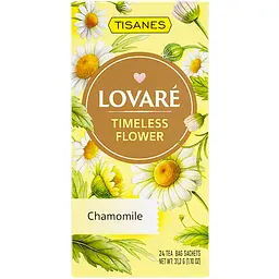 Чай Lovare Tisanes Timeless Flower з квітів ромашки 31.2 г (24 шт. х 1.3 г) - мініатюра 3