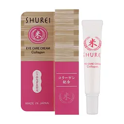 Крем для шкіри навколо очей Shurei Facial Care Cream Collagen 15 г (4955814707934) - мініатюра 2