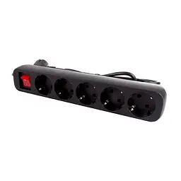Мережевий фільтр ColorWay 5 розеток 5 м Black (CW-PSEA55BK) - мініатюра 4