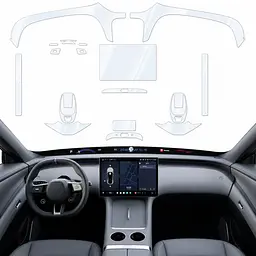 Набір Плівок захисних для салону Xiaomi YU7 I 2025- (Понелі Кансолі Дисплея Двері Ручки Сидіння) на всі Секції