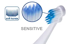 Змінні насадки Paro Swiss sensi-clean для чутливих зубів 2 шт. - мініатюра 3