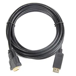 Кабель мультимедійний DisplayPort M to DVI M 1.0m 24+1pin Cablexpert (CC-DPM-DVIM-1M) - мініатюра 2