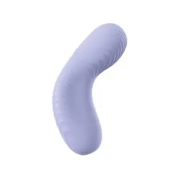 Накладний вібратор Fun Factory LAYA III soft violet, ефект постукування пальцем - мініатюра 4