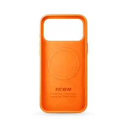 Силиконовый чехол с MagSafe для Apple iPhone 17 Pro Max, ICON2 MagCase, оранжевый, противоударный, панель с мягкой подкладкой, защита всего корпуса, поддержка беспроводной зарядки, совместим с защитными стеклами и пленками, ArmorStandart (ARM86682) - мініатюра 2