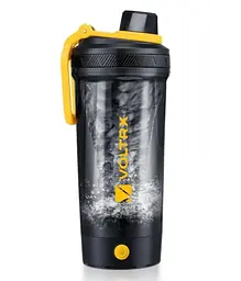 Шейкер спортивний електричний VOLTRX Gallium 600 мл Tritan Yellow (Gallium_Yellow) - мініатюра 1