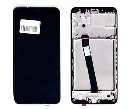 Дисплей Xiaomi Redmi 7A чорний + рамка