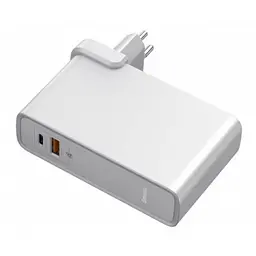 Мережевий зарядний пристрій Baseus Power Station 2 in 1 QC with Power Bank 10000mAh 45W PPNLD-C02 White - мініатюра 2