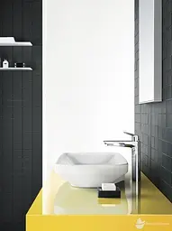 Змішувач для умивальника Hansgrohe Logis хром висота до виливу 195 мм з донним клапаном (71090000) - мініатюра 4