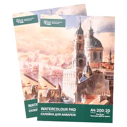 Склейка для акварелі А4 21×29,7 см 200г/м2 20л ROSA Studio - мініатюра 2