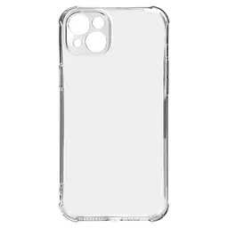 Прозрачный чехол для Apple iPhone 14 Plus с защитой камеры и усиленными бортами, тонкий, силиконовый, бесцветный, ударопрочный, противоударный бампер с закрытой камерой, ArmorStandart (ARM65247)