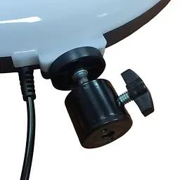Кільцева Led-лампа 26 см LJJ-26 з тримачем для телефона 3 режими + RGB - мініатюра 4