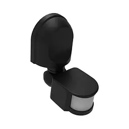 Датчик руху Euroelectric настінний 180° 2-12 м чорний (ST-10(black)) - мініатюра 2