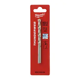 Свердло по металу THUNDERWEB HSS-G MILWAUKEE DIN338, діаметр 7,5x109х69мм