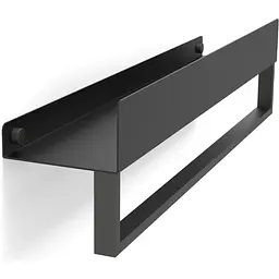 Полиця для ванни Rea SF01 45 black matt REA-06000, Чорний матовий