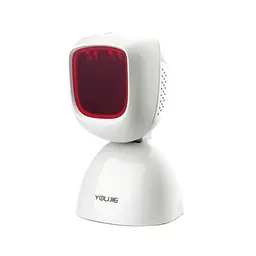 Сканер штрих-коду Honeywell Youjie HF600, 2D, USB, white (YJ HF600-0-2USB) - мініатюра 2