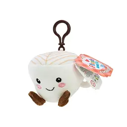 М'яка іграшка-брелок "Кава Латте" Plush and Co PLC25091, розмір 8 см