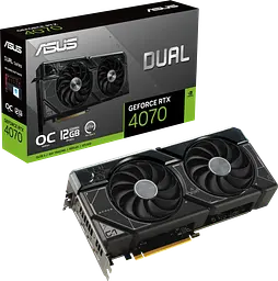 Відеокарта GeForce RTX 4070 12GB Asus Dual OC (DUAL-RTX4070-O12G) Б/В