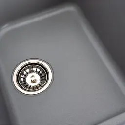 Кухонна мийка Platinum 7950 Equatoria гранітна глянцева з кріпленням 79x50 см сірий металік (000035796) - мініатюра 4