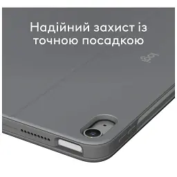 Чохол до планшета Logitech Combo Touch for iPad Air 11-inch M2 (L920-012636) - мініатюра 6