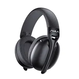 Навушники Aula S6 wireless headset 3 in 1 Black (6948391235554) Bluetooth 2.4 ГГц USB Type-C - мініатюра 2