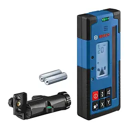 Лазерний приймач Bosch LR 60 Professional, з кронштейном RB 60 Professional та 2 батарейками 1.5В LR6