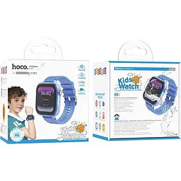 Дитячий смарт-годинник Hoco Y101 Blue (6942007626439) [143156] - мініатюра 4