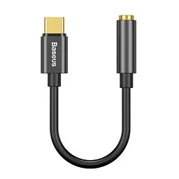 AUX-адаптер Baseus Type-C Male to 3.5mm Female Adapter L54 чорний CATL54-01