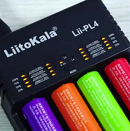 Зарядний пристрій LiitoKala Lii-PL4 для акумуляторів 18650 - мініатюра 6