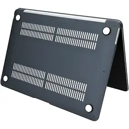 Пластикова накладка (верх та низ) DK HardShell Case для Apple MacBook Air 13` A1932/A2179/A2337 (2019-2020) Black [151630] - мініатюра 4