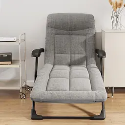 Розкладне крісло ліжко з вбудованим матрацом Leobro Grey (LB-FCB-G3-GRY) - мініатюра 2