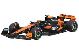 Іграшкова машинка гоночний болід McLaren MCL38 2024 1:43 Bburago 18-38214 - мініатюра 3