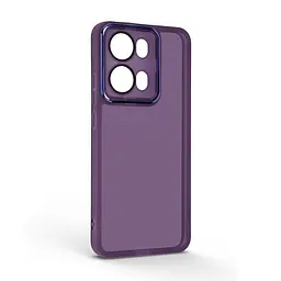 Защитный чехол для OPPO Reno13 Pro 5G, Shade, фиолетовый, TPU+PC, матовый, защита всего корпуса, панель-накладка, противоударный, с высокими бортами, амортизирует удары при падениях, ArmorStandart (ARM83465)