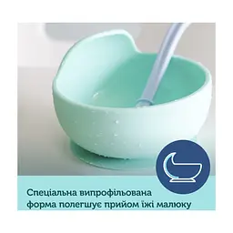 Тарілка дитяча Canpol babies силіконова на присосці - бірюзова (51/400_tur) - мініатюра 5