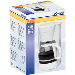 Крапельна кавоварка Bomann КА 183 CB white (КА183CB white) - мініатюра 3