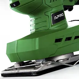 Шліфмашина вібраційна Apro FS350 90x187 мм 7000-14000 об/хв 30412 - мініатюра 4