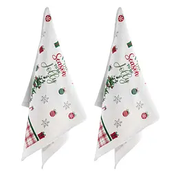 Подарунковий набір рушничків в коробці Ardesto Christmas Tree 38х63см, 2шт, 100% бавовна (ART3863HTB) - мініатюра 3