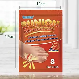 Пластир Sumifun інфрачервоний, оздоровчий, для пальців та кісточок на ногах, упаковка 8 шт - мініатюра 2