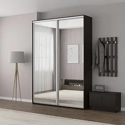 Шафа-купе Idea серія 5 170 x 45 x 210 см Венге темний Дзеркало