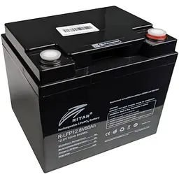 Акумулятор Ritar LiFePO4 12V (12.8V/50Ah/640Wh) (R-LFP 12.8V 50Ah) [168177] - мініатюра 3