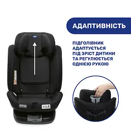 Автокрісло Chicco Unico Evo i-Size чорне (87030.95) - мініатюра 10