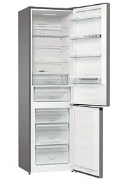 Холодильник Gorenje 200х60х60см 2 двері 235(96) л А+ NF+ Сірий (NRK620FAXL4) - мініатюра 6