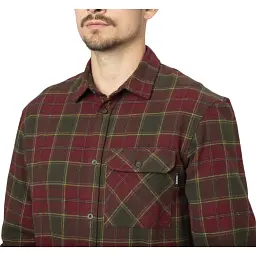 Сорочка Seeland Glen Flannel Shirt M Red check - мініатюра 5