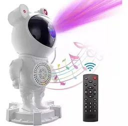 Нічник проектор зоряного неба Астронавт з BT колонкою та різними проекціями - мініатюра 7
