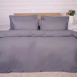 Комплект дитячої постільної білизни MirSon Фланель 001 Ash grey 110х140 см сірий (2200009648205) - мініатюра 4
