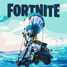 Картина за номерами Fortnite. Гра Фортнайт 30x30 см Origami LW 21831