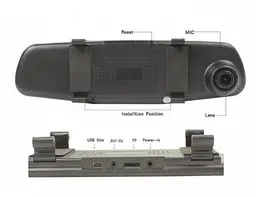 Дзеркало відеореєстратор DVR L900 Full HD з камерою заднього виду - мініатюра 5