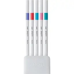 Набір лайнерів Uni Emott Fine Line Candy Pop Color 0.4 мм 5 кольорів (PEM-SY/5C.05CPC) - мініатюра 2
