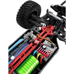Машинка на радіокеруванні JJRC Q117C High-Speed Jeep Car Black/Blue [102369] - мініатюра 4
