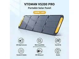 Зарядний пристрій на сонячній батареї Vtoman VS200 Pro - мініатюра 9
