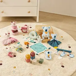 Подарунковий набір в коробці (текстильний комфортер та брязкальце) Miniland Baby Sea Gift (97360) - мініатюра 7